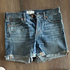 Madewell Blue Jean Shorts